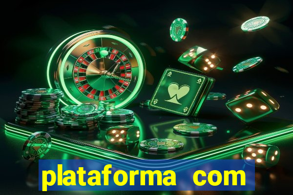 plataforma com porcentagem de ganhos