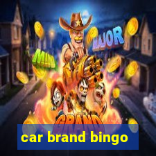 car brand bingo