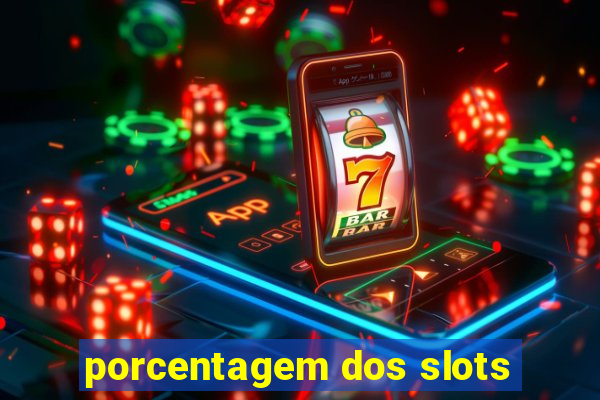 porcentagem dos slots