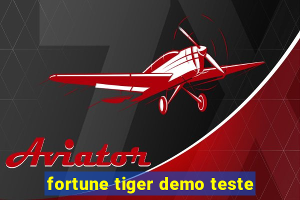 fortune tiger demo teste