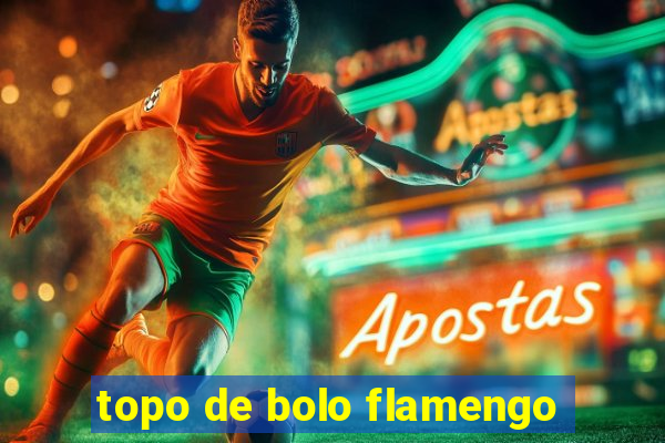 topo de bolo flamengo