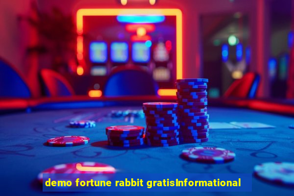 demo fortune rabbit gratisInformational