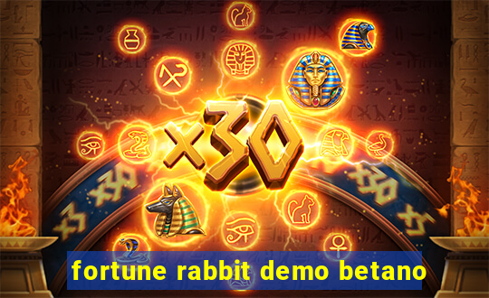 fortune rabbit demo betano