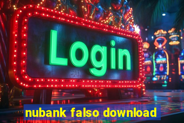 nubank falso download