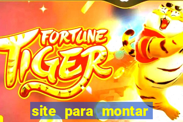 site para montar time de futebol