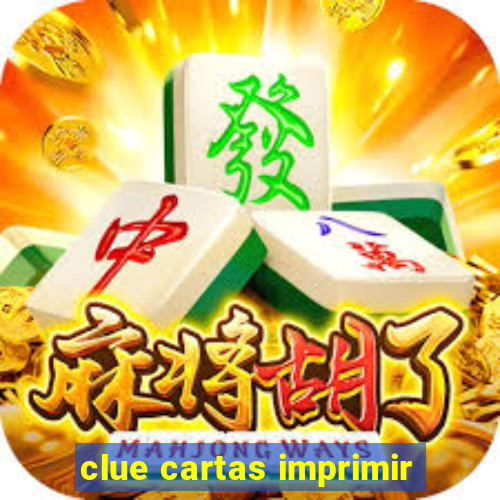 clue cartas imprimir