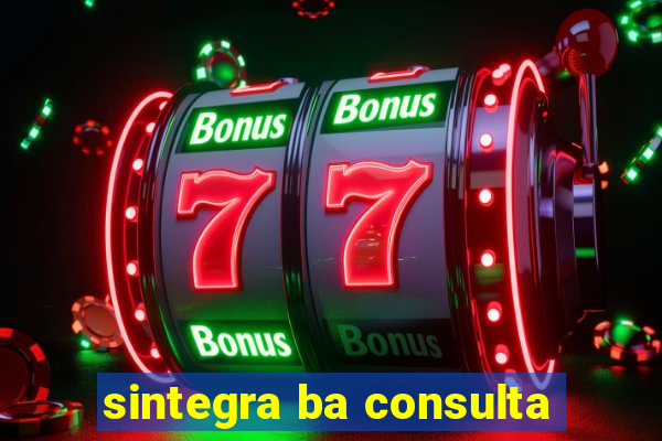 sintegra ba consulta