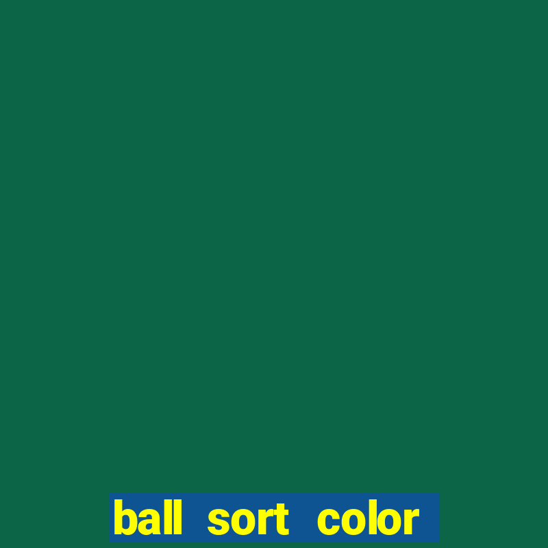 ball sort color water puzzle